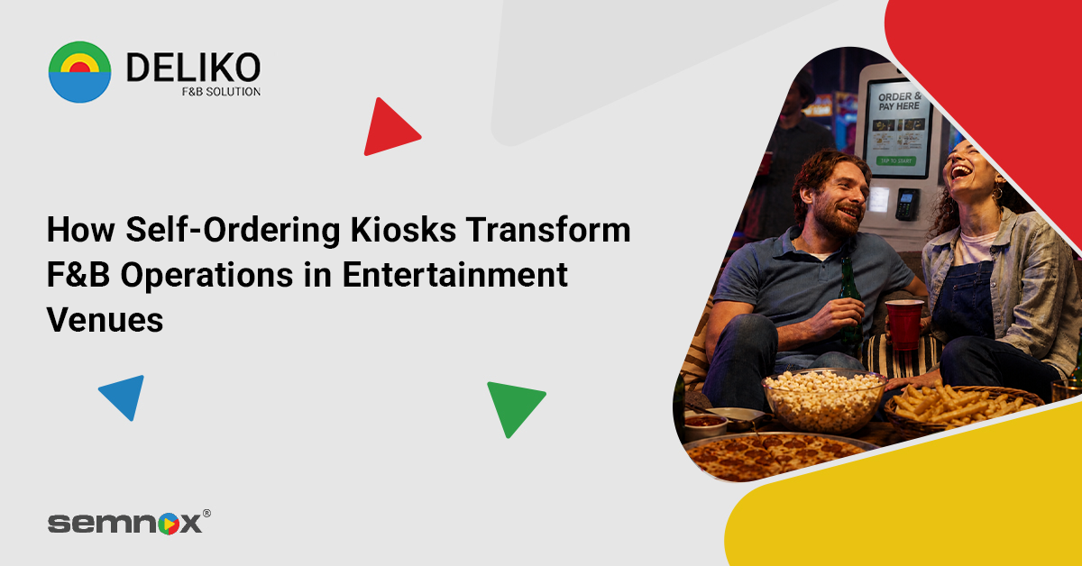 self-ordering kiosks for entertainment venues